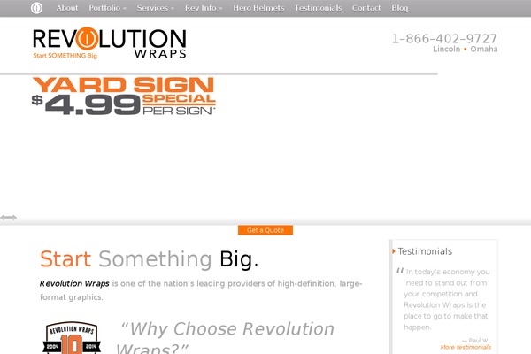 revolutionwraps.com site used Parallelus-vellum-child