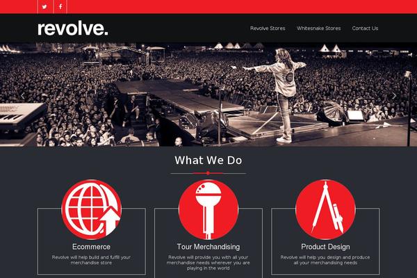 revolvemerchandise.com site used Wallstreet-pro-2