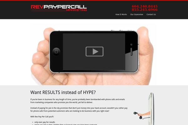 Inspire theme site design template sample