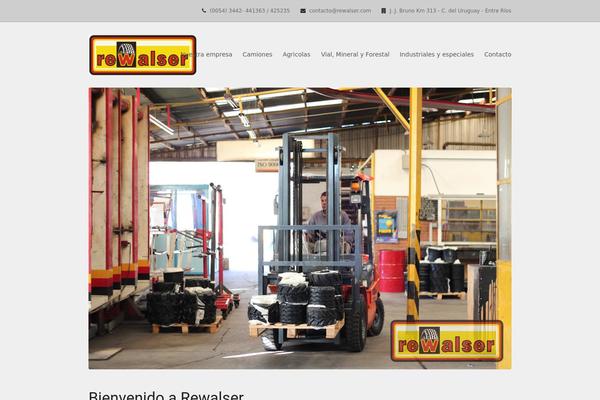 Total theme site design template sample