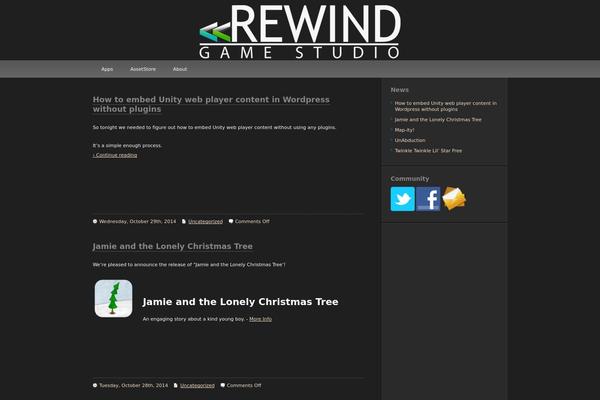 deCoder theme site design template sample