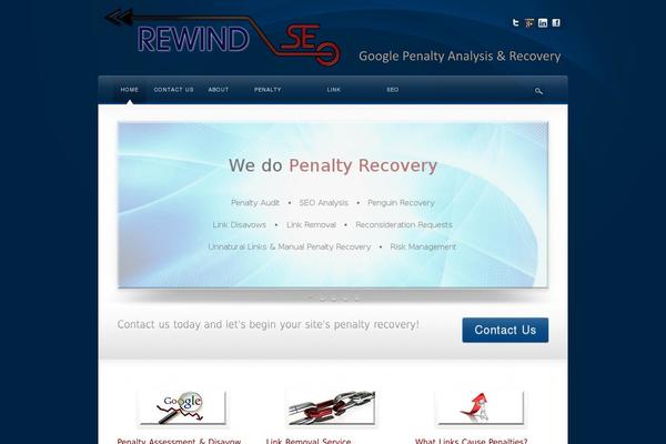 Awake theme site design template sample