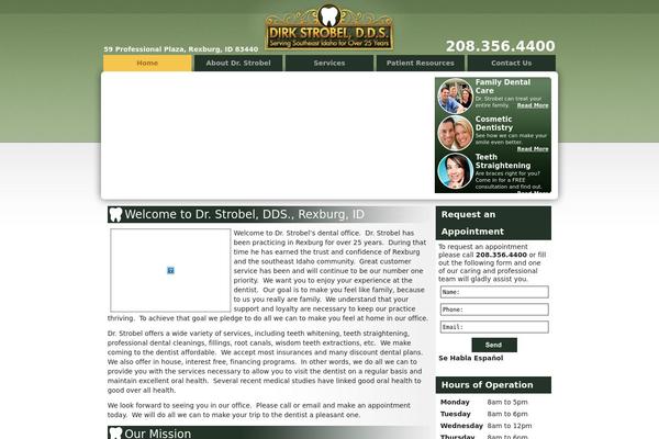 Custom2 theme site design template sample