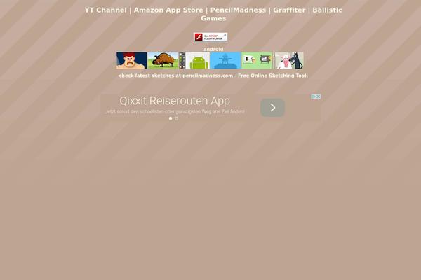 Nightly theme site design template sample