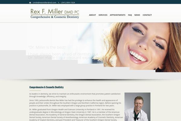 Sarraty theme site design template sample
