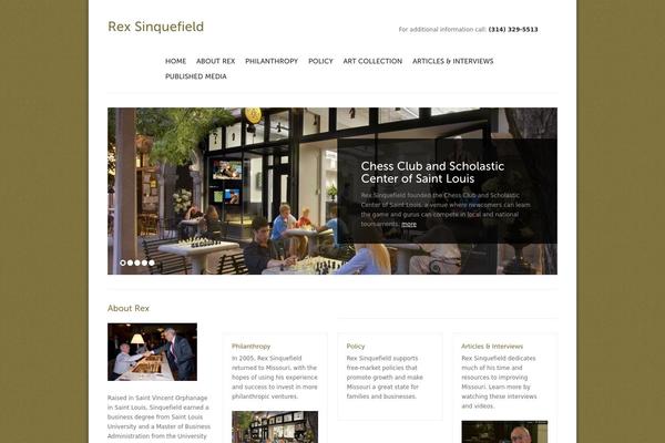 Solid Wp theme site design template sample