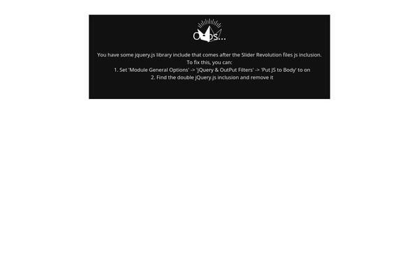 TheFox theme site design template sample