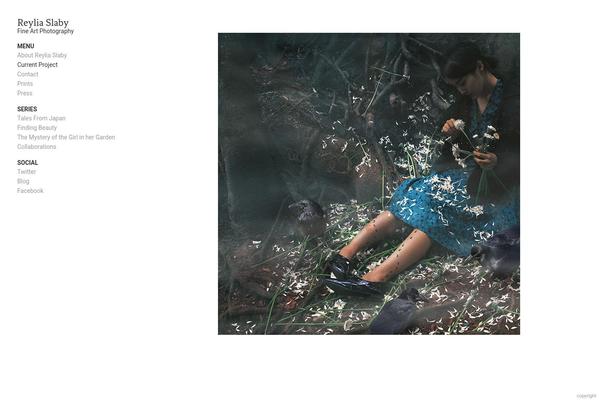 reyliaslaby.com site used Solofolio-master