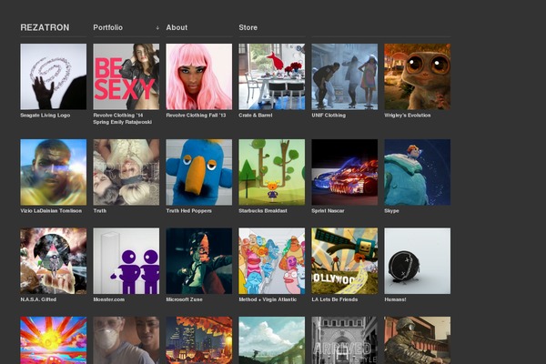 Portfolium theme site design template sample