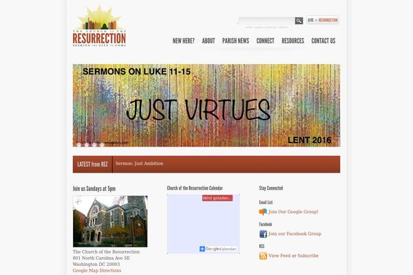 Deluxe theme site design template sample