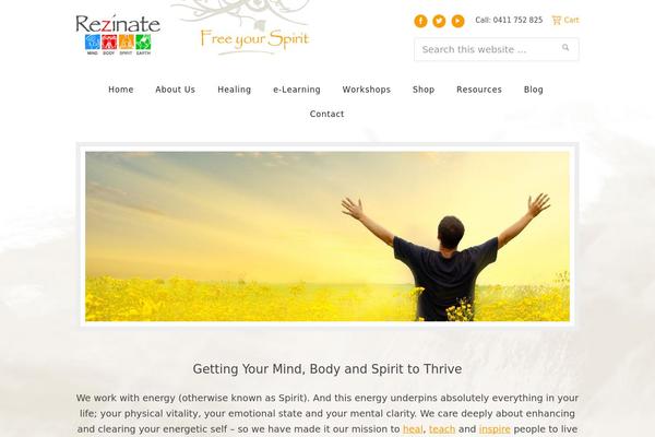 Site using Genesis Responsive Slider plugin