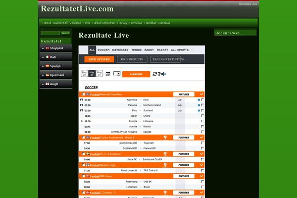 raindrops theme site design template sample