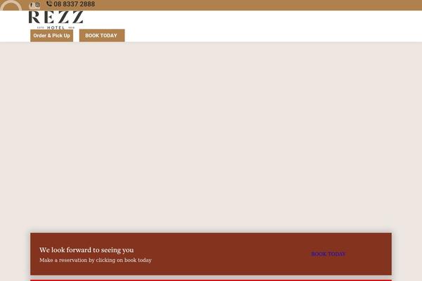 rezz.com.au site used The7