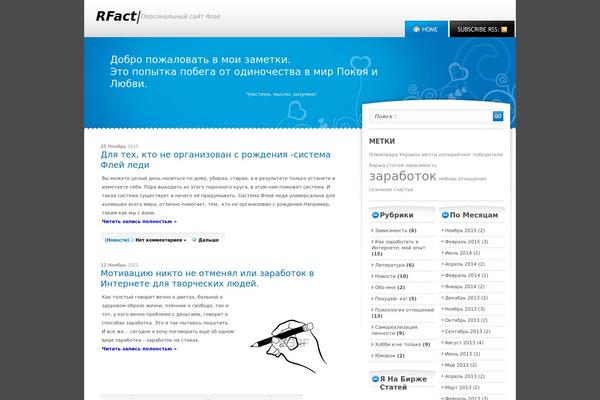 Bluegrey theme site design template sample