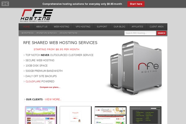 Enterprise theme site design template sample