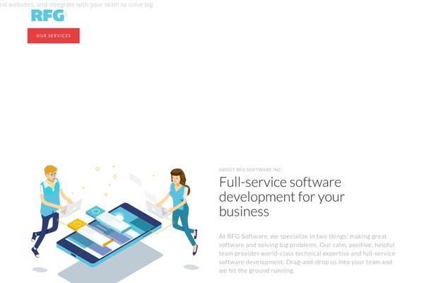The-simple theme site design template sample