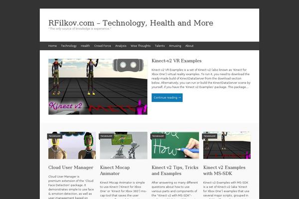 Expound theme site design template sample