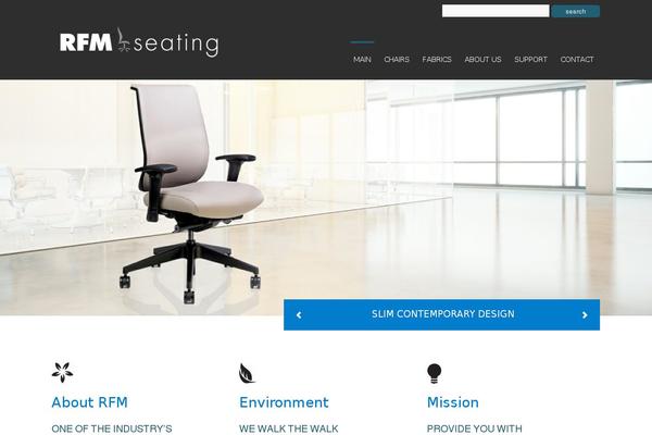 Cherry Framework theme site design template sample