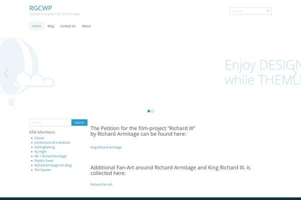 Site using WP Social Blogroll plugin