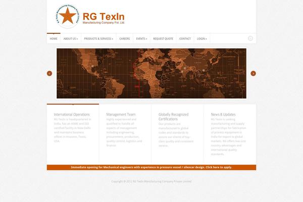 Trim theme site design template sample