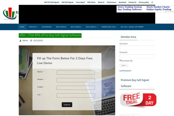 Site using Thrive-ultimatum plugin