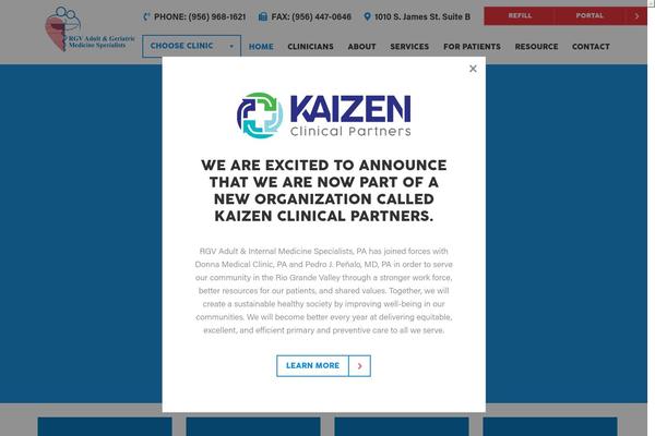 Site using jQuery Smooth Scroll plugin