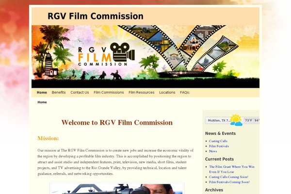 Weaver II pro theme site design template sample