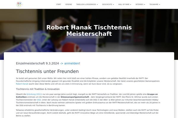 Tiny-hestia theme site design template sample