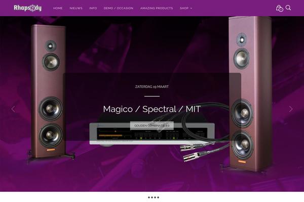 Mr. Tailor theme site design template sample