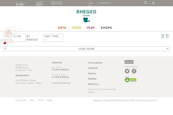 rheged.com site used Rheged-center