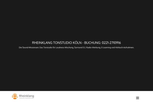 Parallax theme site design template sample