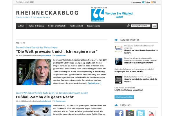 Site using Genesis Responsive Slider plugin