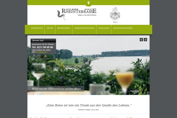 Nice Hotel theme site design template sample
