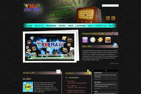 Site using SliceShow plugin