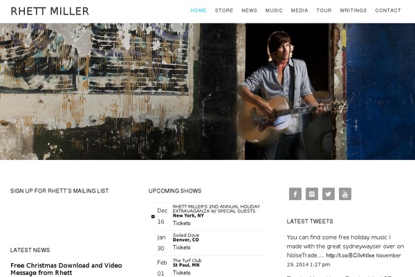 Minimum Pro theme site design template sample