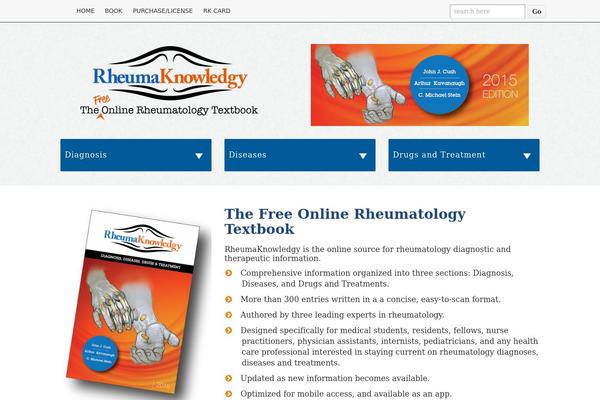 rheumaknowledgy.com site used Rk-theme