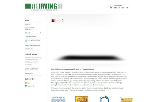 Cool theme site design template sample