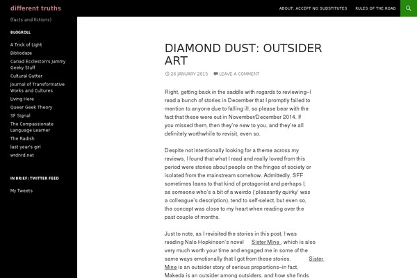 rhiannonrevolts.com site used Twenty Fourteen