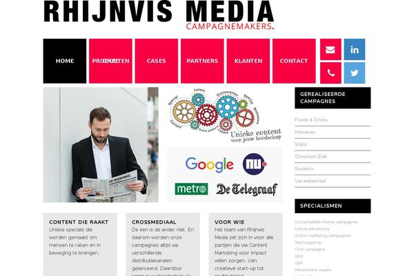 Stockholm theme site design template sample