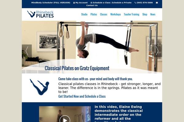 Fitness theme site design template sample