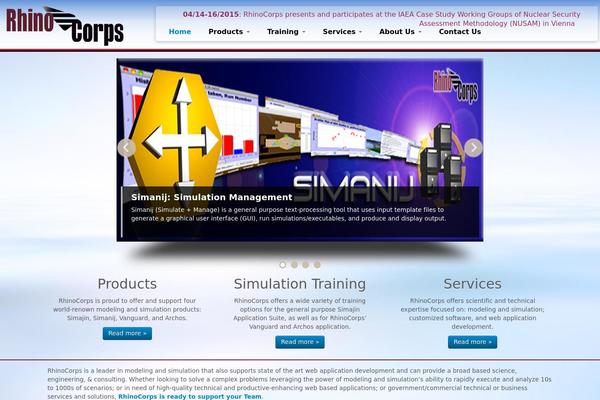 Site using 3D Slider Slice Box plugin