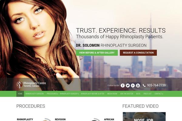 rhinoplasty.ca site used Touchup