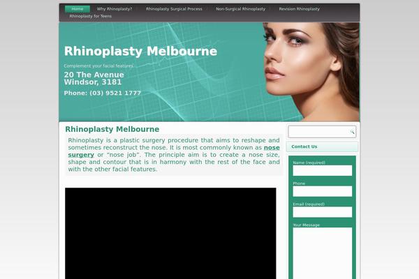 Rhino theme site design template sample