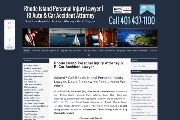 rhodeislandpersonalinjuryattorneyblog.com site used Adclerum