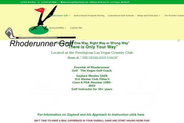 Divi Child theme site design template sample