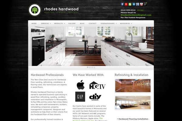 Complexity v2 theme site design template sample