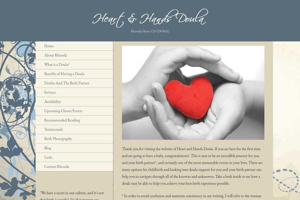 rhondathedoula.com site used Rhonda