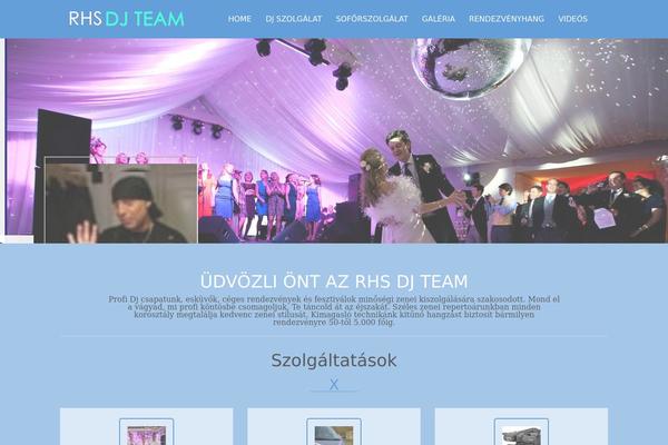 Rockon theme site design template sample