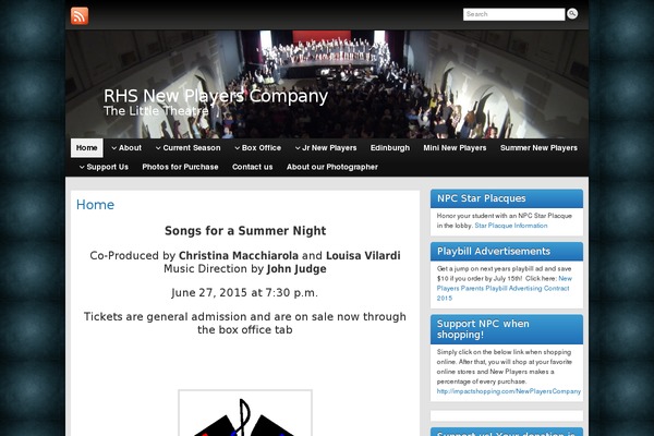 Graphene theme site design template sample