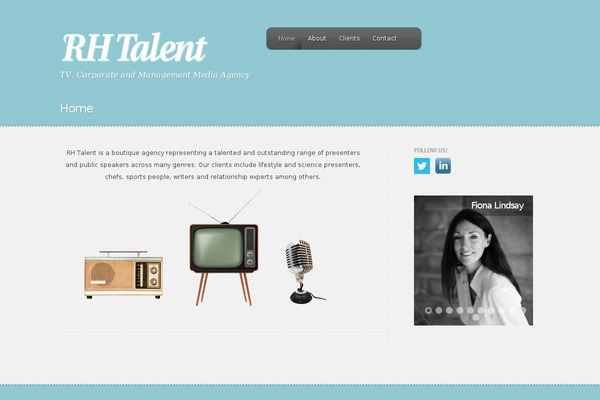 Feather theme site design template sample